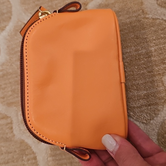 Dooney & Bourke Small Wallet Or Cardholder In Peach/orange - Picture 2 of 6